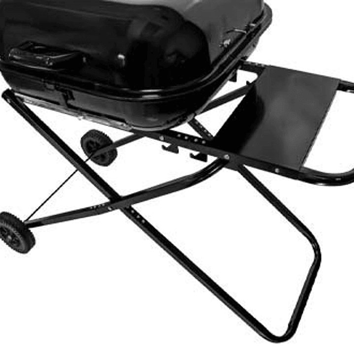 Parrilla plegable con Ruedas 4