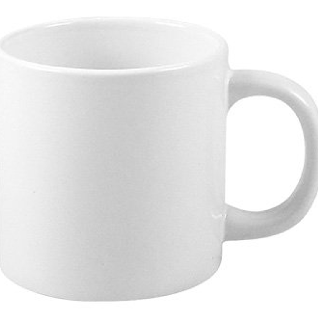 Tazón Cerámico Blanco 240cc 1