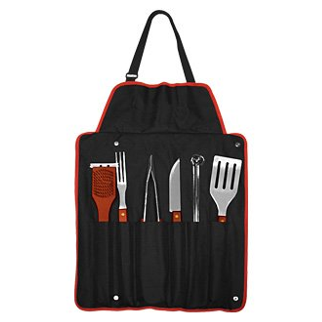 Delantal BBQ con 9 Herramientas 1