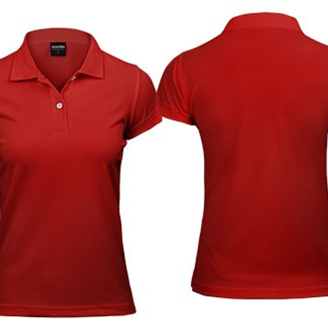 Polera Poliéster Mujer con Cuello 3