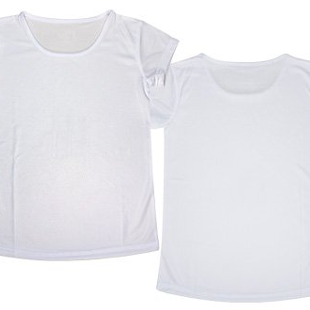 Polera Manga Corta Poliéster Mujer 2