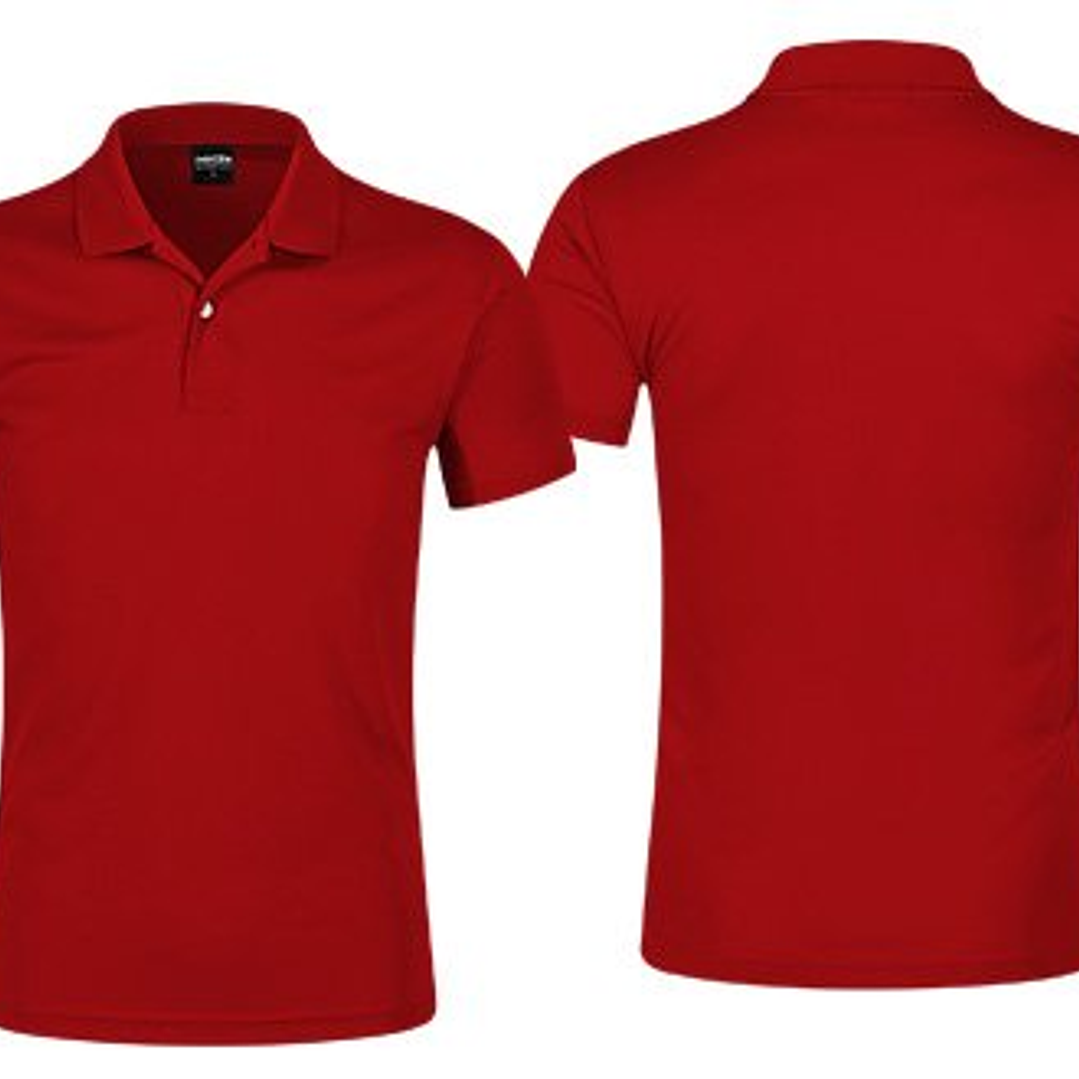 Polera Poliéster Hombre con Cuello 4