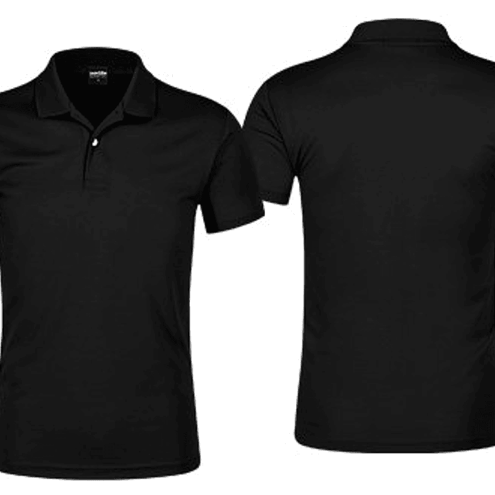 Polera Poliéster Hombre con Cuello 5