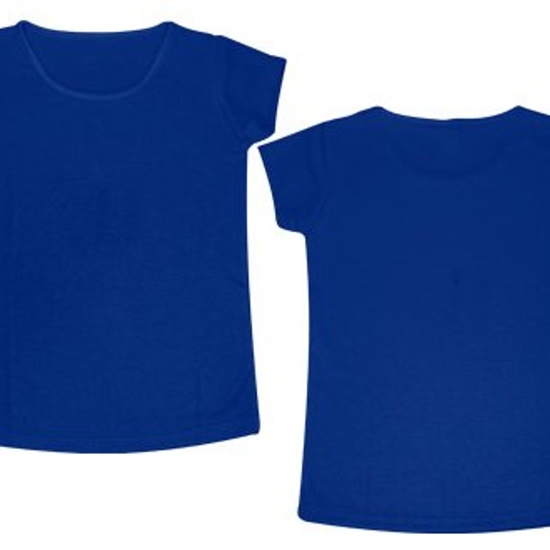 Polera Manga Corta Poliéster Mujer 6