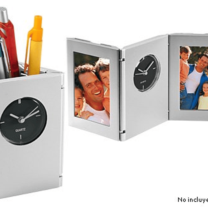 Porta-Lápices con Reloj 5