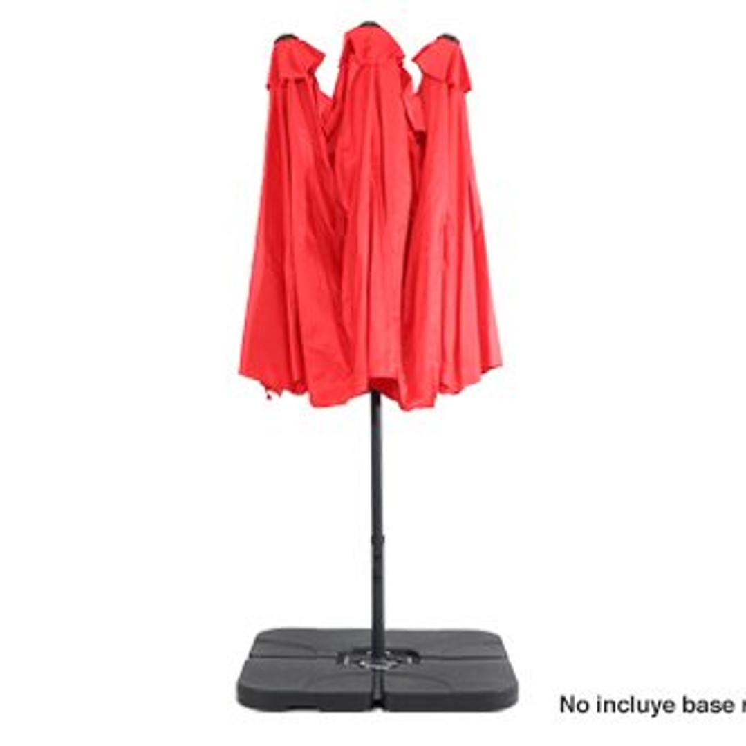 Quitasol ovalado doble 4