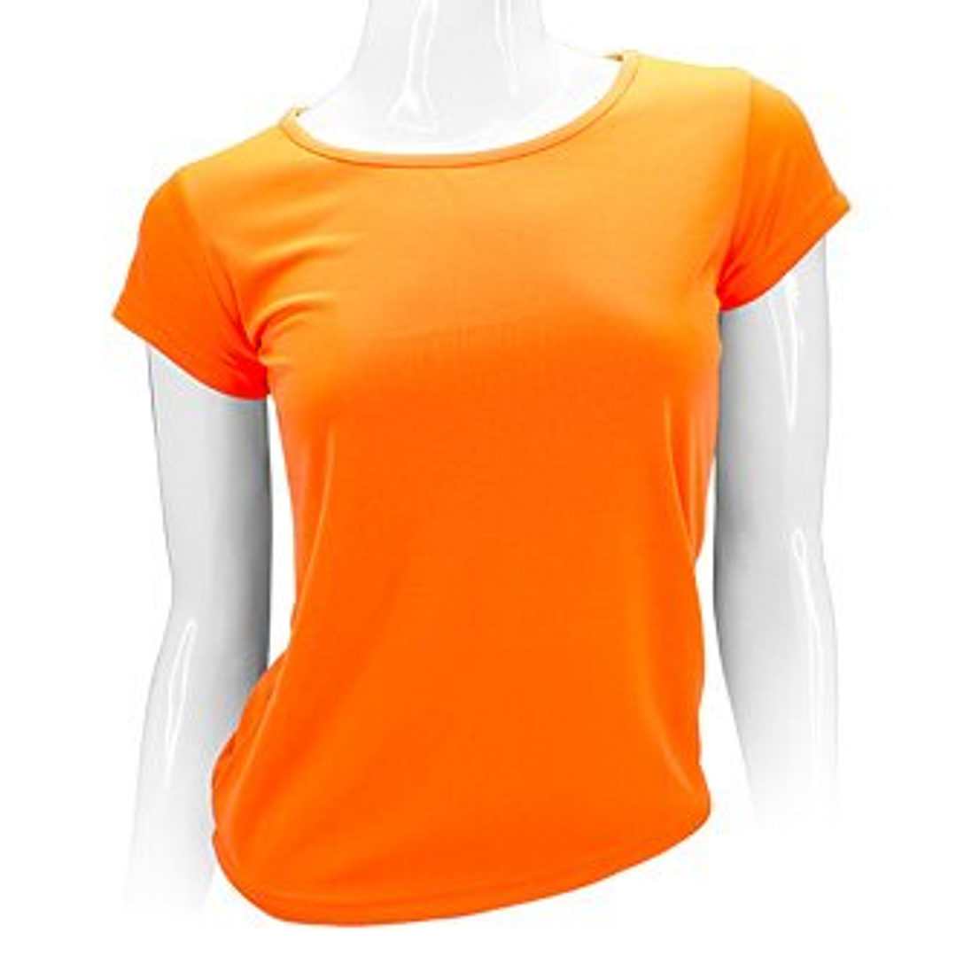 Polera Manga Corta Poliéster Mujer 9