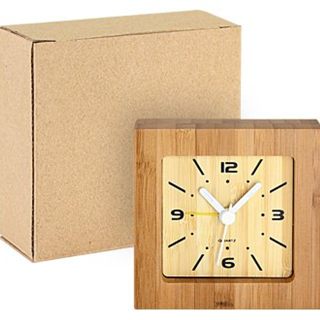 Reloj Despertador de Bamboo 3