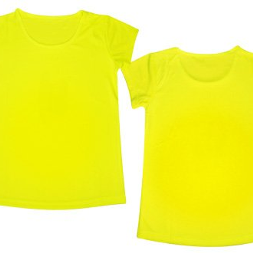 Polera Manga Corta Poliéster Mujer 12