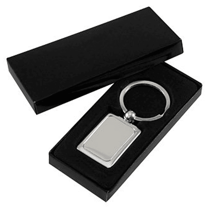 Llavero Metálico Cuadrado 2
