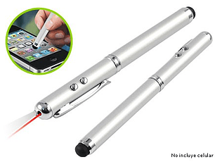 Bolígrafo 4 en 1 Touch-Screen