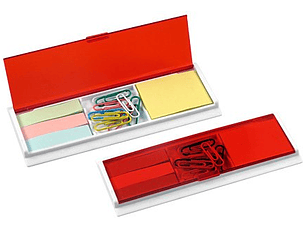 Porta Notas Adhedivas con Clips