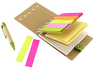 Memo Set Ecológico con Bolígrafo