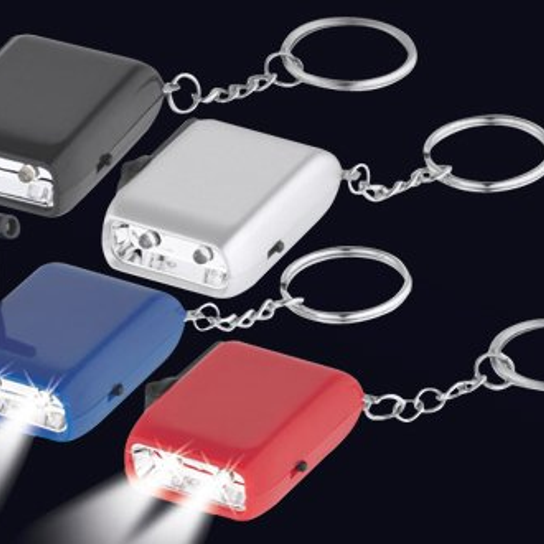 Llavero-Linterna LED Dínamo 1