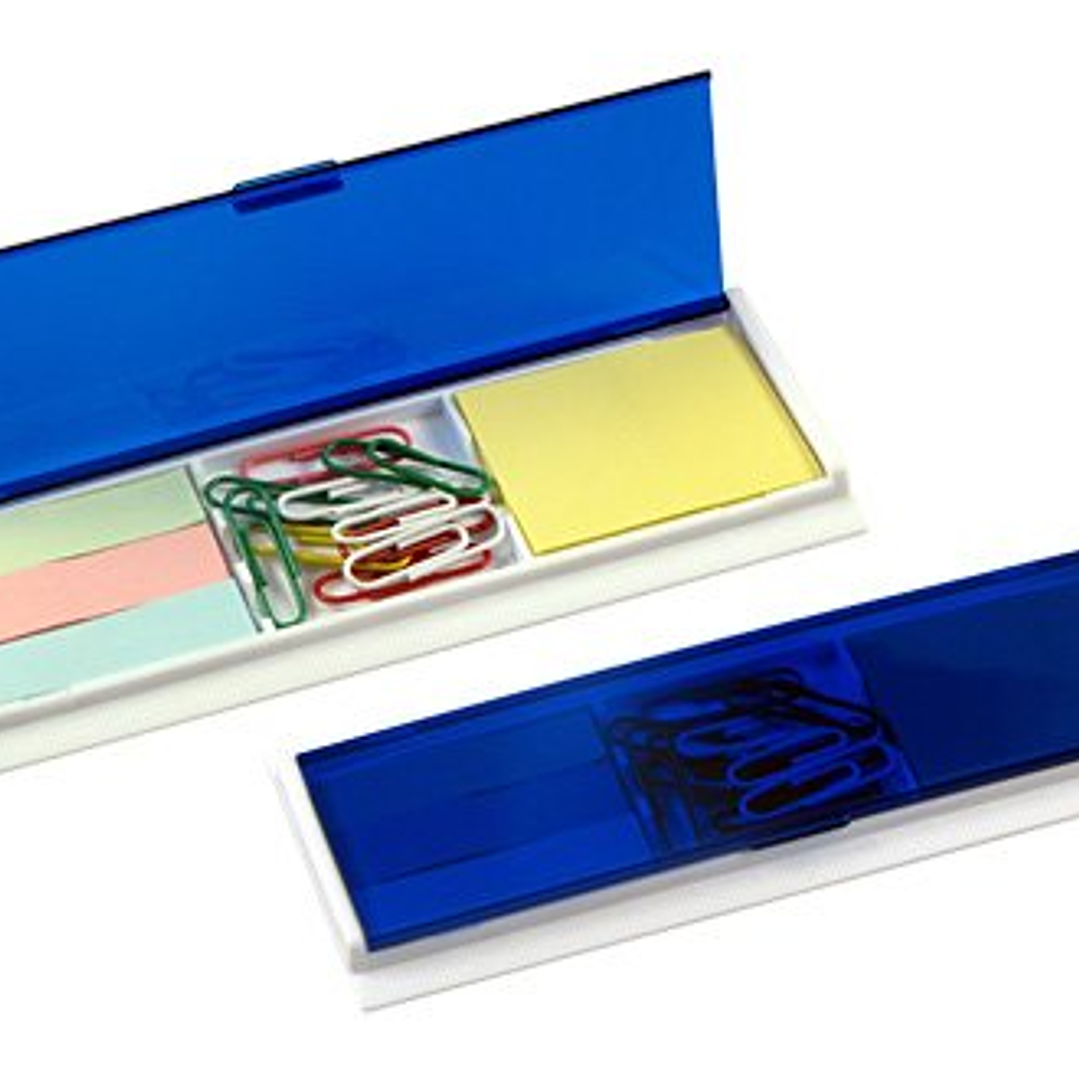 Porta Notas Adhedivas con Clips 3