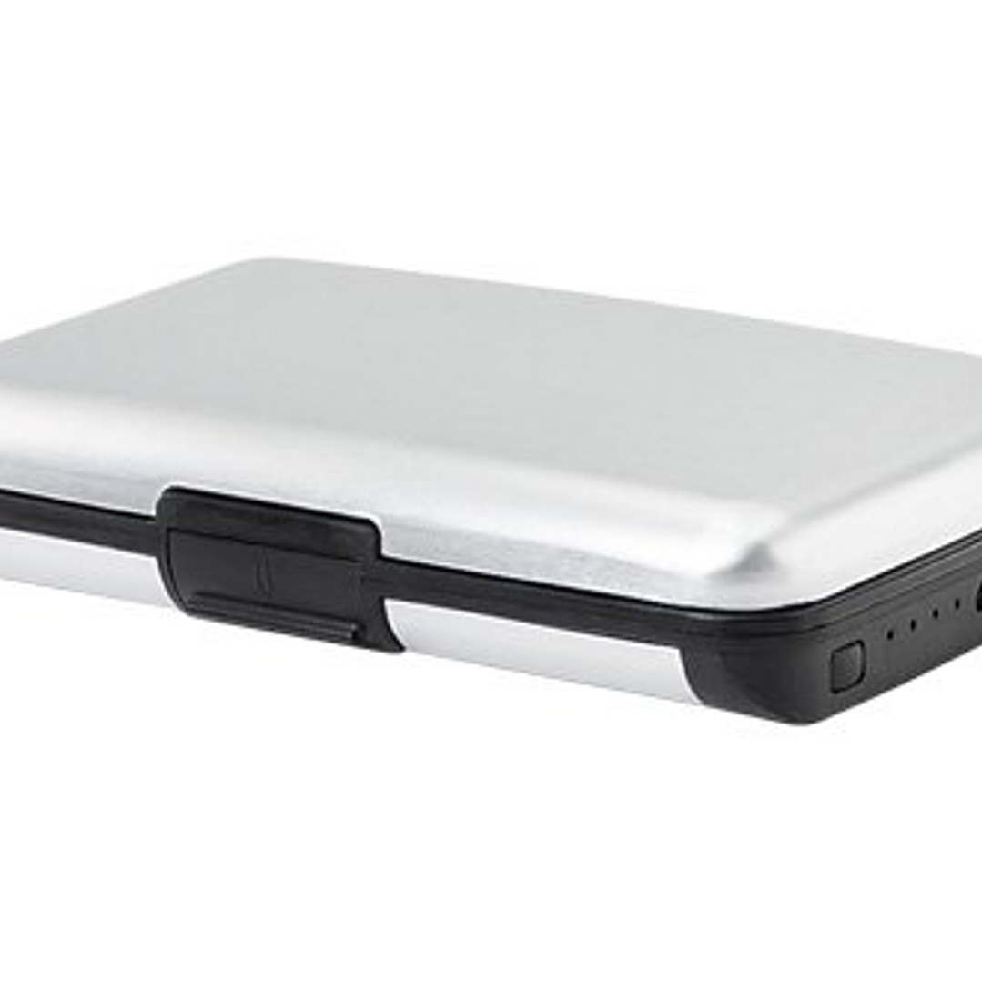 Porta-Tarjetas Anti-Clonación RFID con Power Bank 3