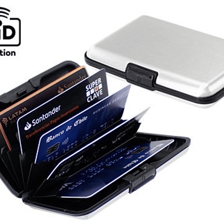 Porta-Tarjetas Anti-Clonación RFID 1