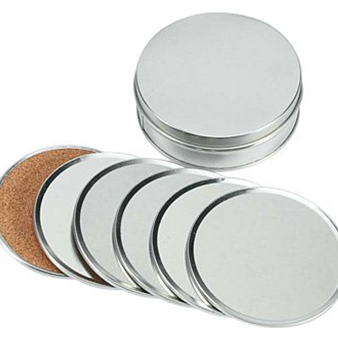 Set de Posavasos de Aluminio 1