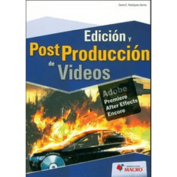 Edicion y Post produccion de Videos C cd