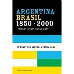 Argentina Brasil 1850 2000