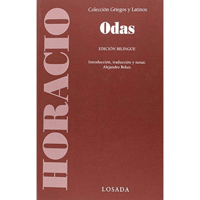 Odas Bilingue De Horacio