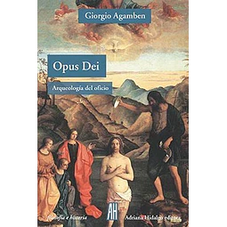Opus Dei De Giorgio Agamben