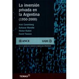 La Inversion Privada En La Argentina 1990 2000 D
