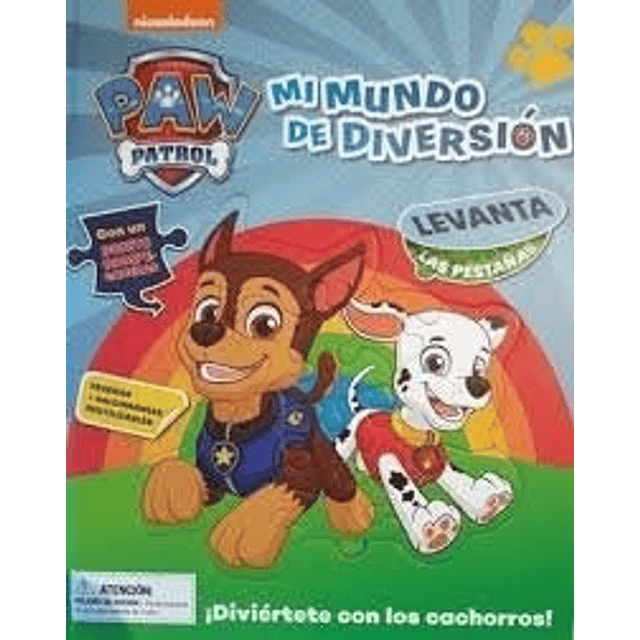 Paw Patrol Mi Mundo De Diversion De Nickelodeon