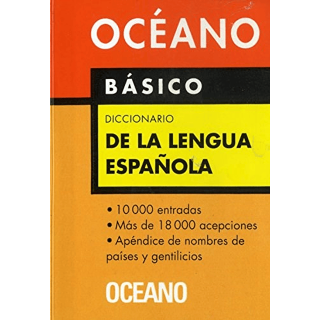 Oceano Basico Diccionario De La Lengua Espa¤ola De Oce