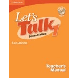 Let's Talk 1 Teacher's Manual + Audio Cd 2nd edition 