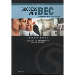 Success With Bec Preliminary Student's Book