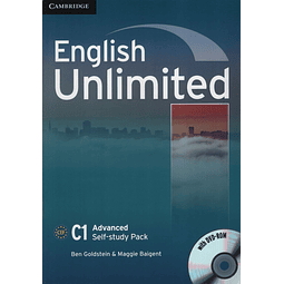 English Unlimited Advanced C1 Self study Pack workbook Wi