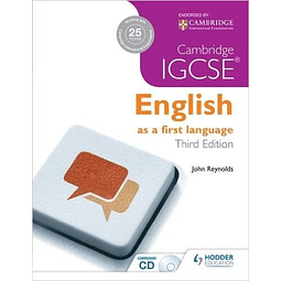 Igcse English First Language + Cd rom 3rd edition 