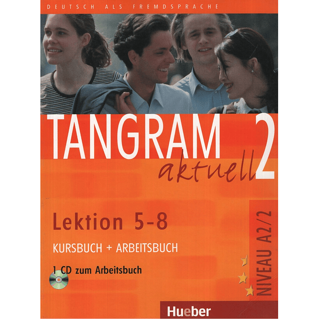 Tangram Aktuell 2 A2 2 Kursbuch + Arbeitsbuch + Audio Cd 