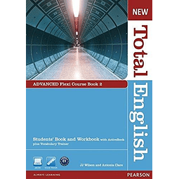 New Total English Advanced Flexi Course Book 2 book + Wor