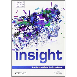 Insight Pre intermediate Student's Book