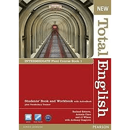 New Total English Intermediate Flexi Course 1 book + Work