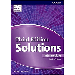 Solutions Intermediate 3rd edition Student's Book