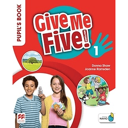 Give Me Five 1 Student's Pack pin Code + Stickers 