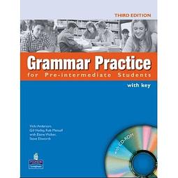 Grammar Practice Pre intermediate With Key + Cd rom 3rd edi