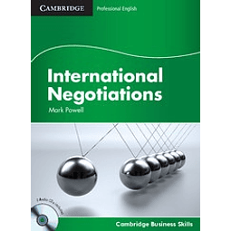 International Negotiations Student's Book + Audio Cd
