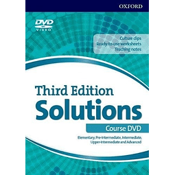 Solutions Elementary Advanced 3rd edition Dvd