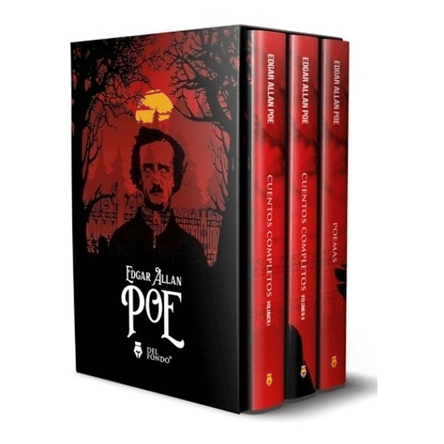 Cuentos Y Poemas Completos De Poe 3 Volumenes 