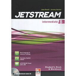 Jetstream Intermediate B Student's Book + Workbook + Audio
