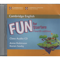 Fun For Starters 4th edition 2018 Audio Cd