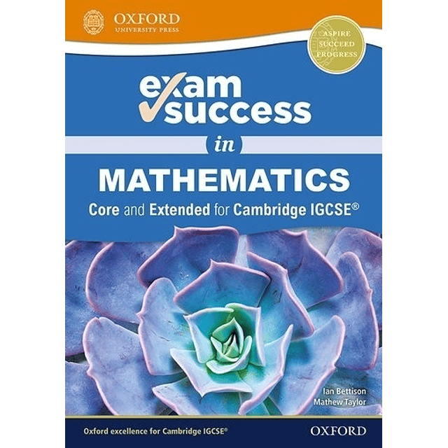 Exam Success In Mathematics Core And Extended For Cambridge