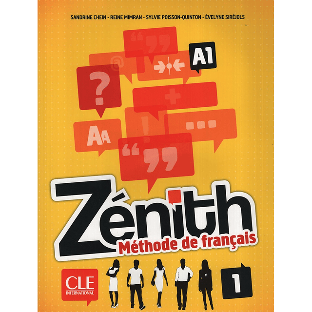 Zenith 1 A1 Livre De L'eleve + Dvd Rom