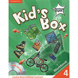 American Kid's Box 4 Workbook + Cd rom