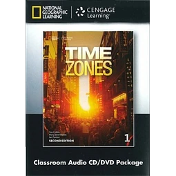Time Zones 1 2nd ed Class Audio Cd + Dvd