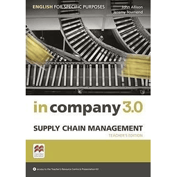 In Company 3 0 Supply Chain Management Teacher's Book Pack